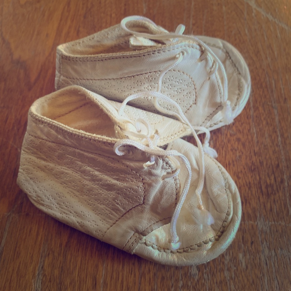 Vintage baby soft shoes